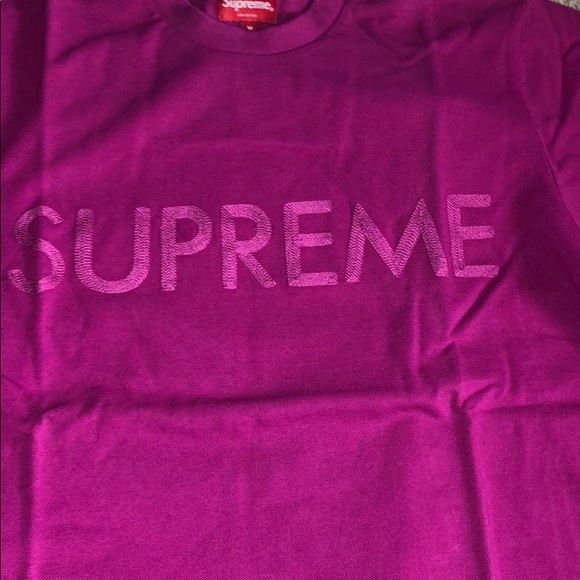 supreme pique crewneck